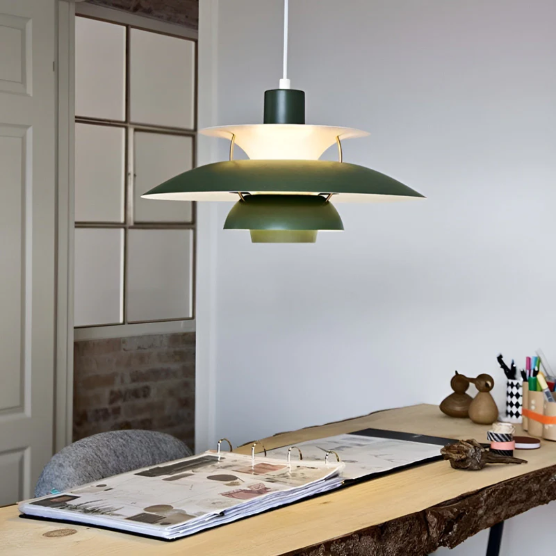 Kleurrijke Moderne IJzeren LED Hanglamp - ColorLuxe