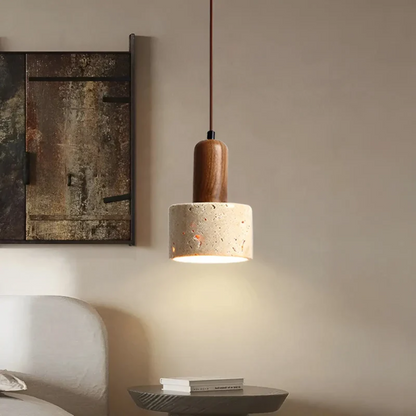 Japans Design Wabi-Sabi Plafondlamp - TranquilGlow