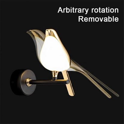 Roterende LED-Wandlamp - LuminaBird