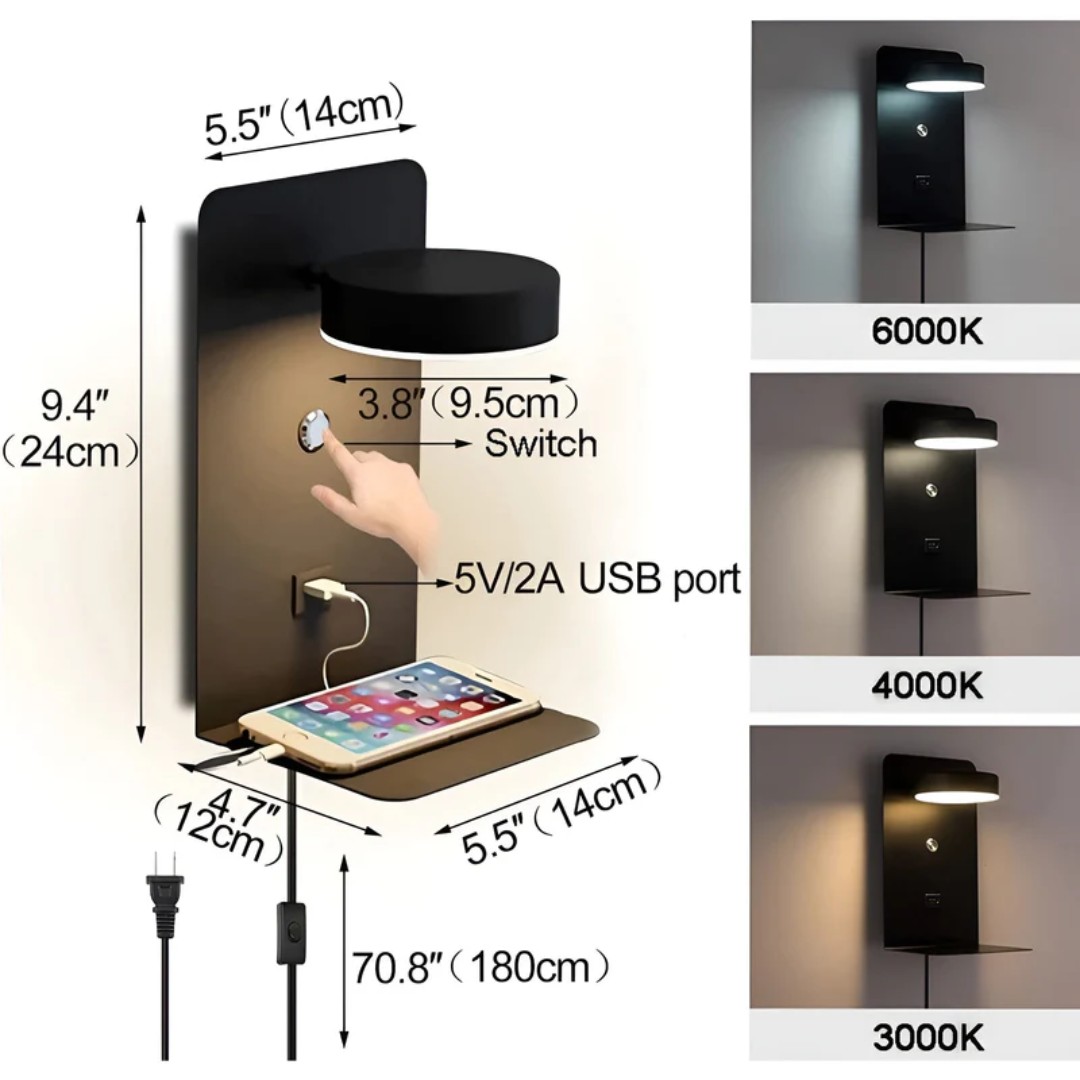 LED Wandlamp - PowerGlow