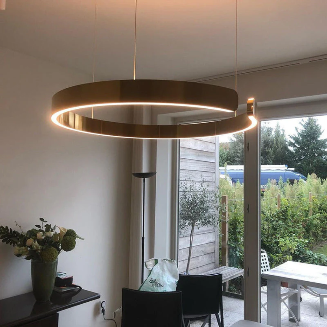 Moderne Cirkel LED Hanglamp - HaloRing