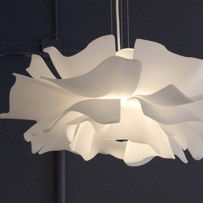 Design Hanglamp Bloem Wit Metaal - Sophia