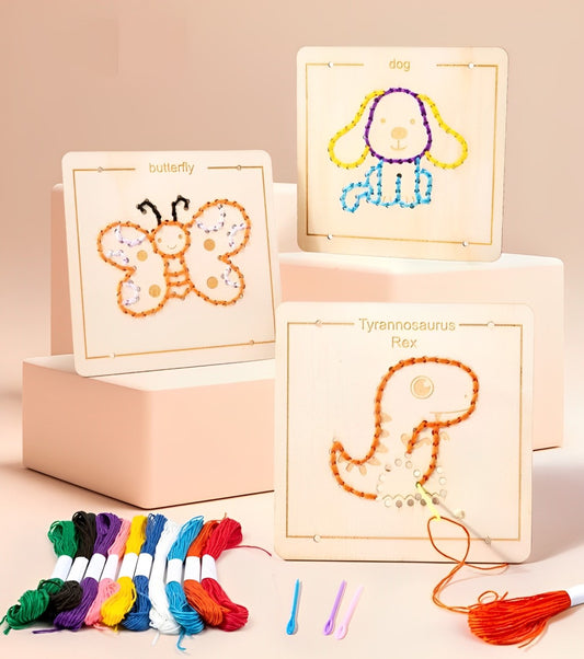 Montessori Trådingslegetøj