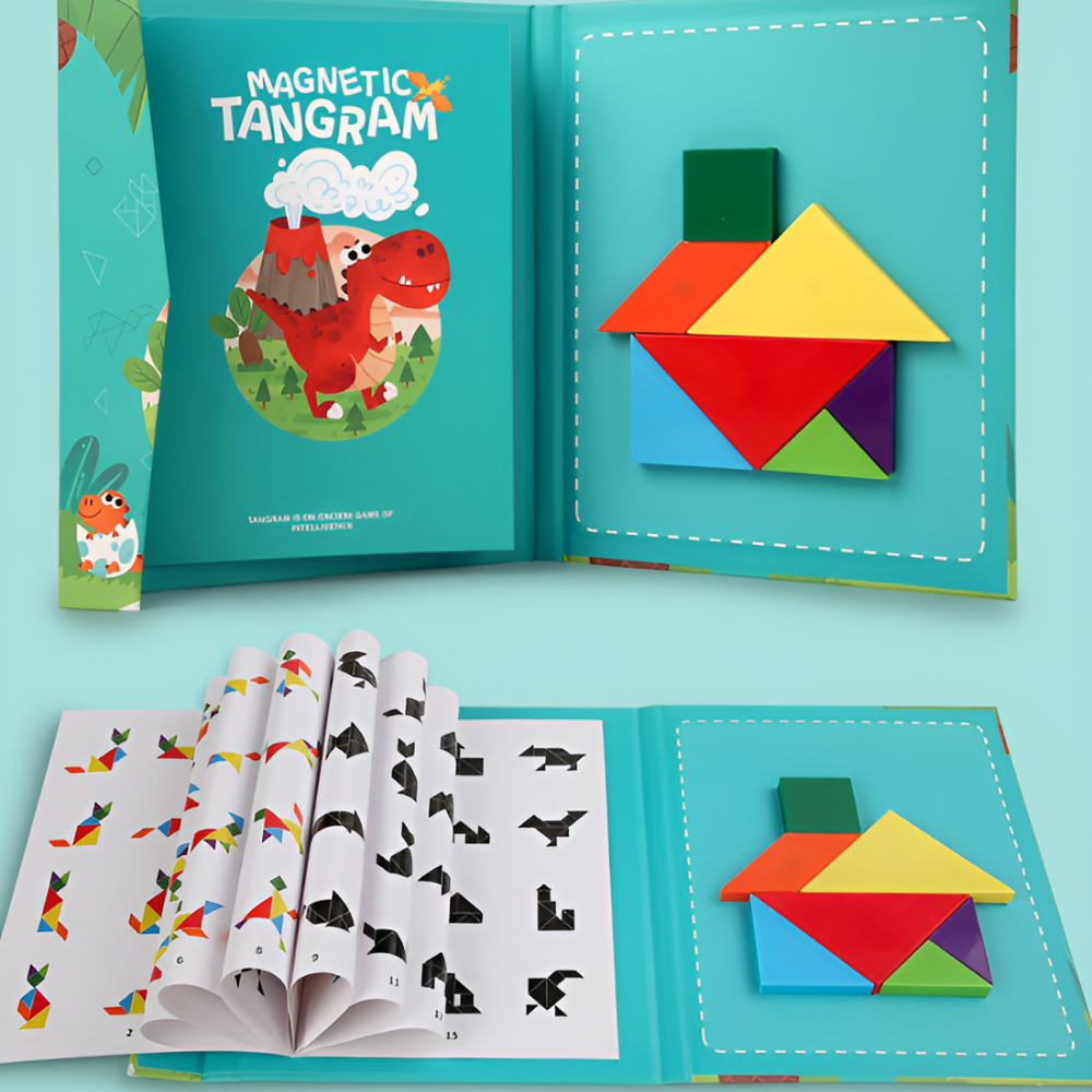 Puzzle Tangram 3D - Éducation ludique