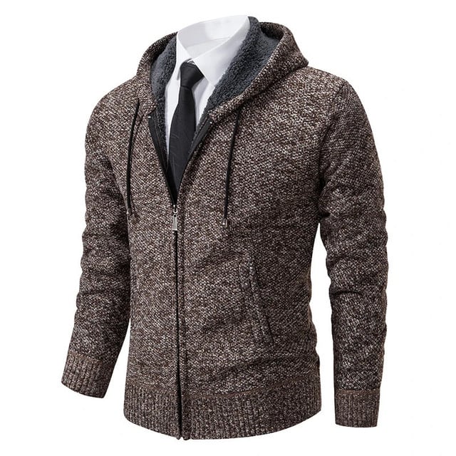 Thorsten – Einfache Strickjacke aus New Jersey