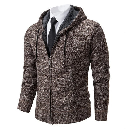 Thorsten – Einfache Strickjacke aus New Jersey