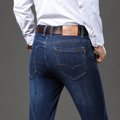 Herren Business Casual Stretch Jeans