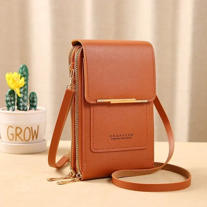 Anti-Theft Leather Bag