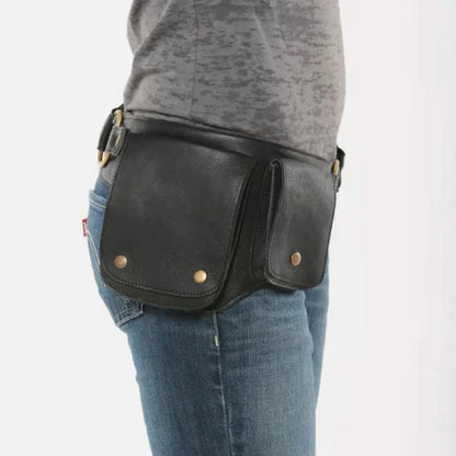 Borsa da cintura in pelle