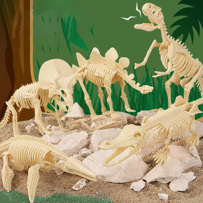 Kit fossile de dinosaure - explorer et découvrir