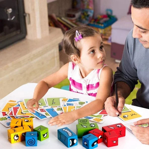 CubePuzzle - 3D Puzzle with Face-Changing Magic Cube