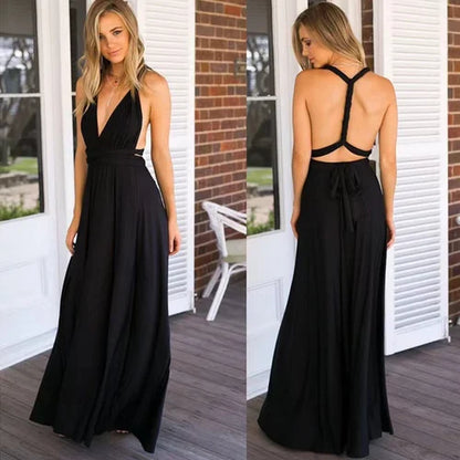 Versatile and Strapless Wrap Dress