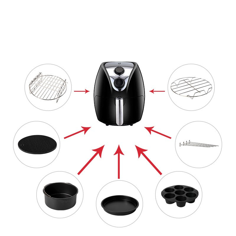 Airfryer Accessoire set | Grenzeloos koken en bakken