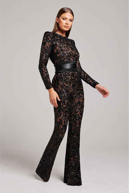 Tonifa - Elegant Lace Jumpsuit