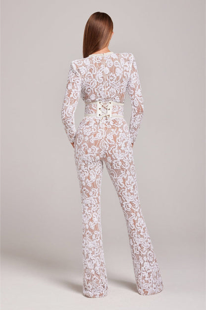 Tonifa - Elegant Lace Jumpsuit
