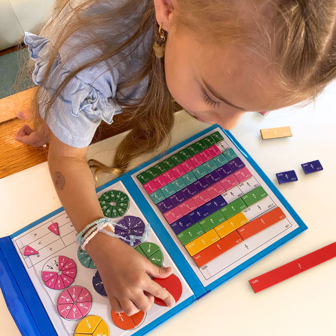 FractionGame - Magnetische Breuken Puzzelspel voor Kinderen