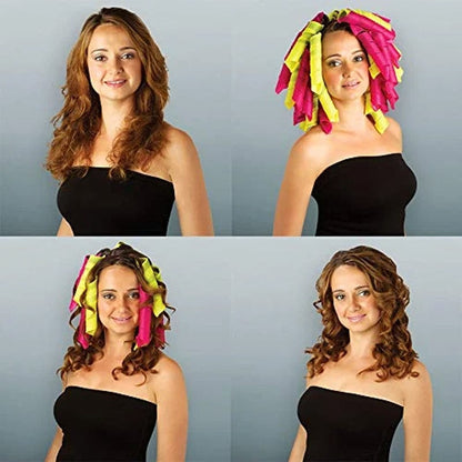 CurlCraft™ - Magiske Krølltenger - Varmefri Stylingsett