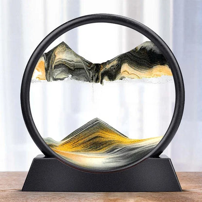 3D Hourglass Deep Sea Sand Landscape