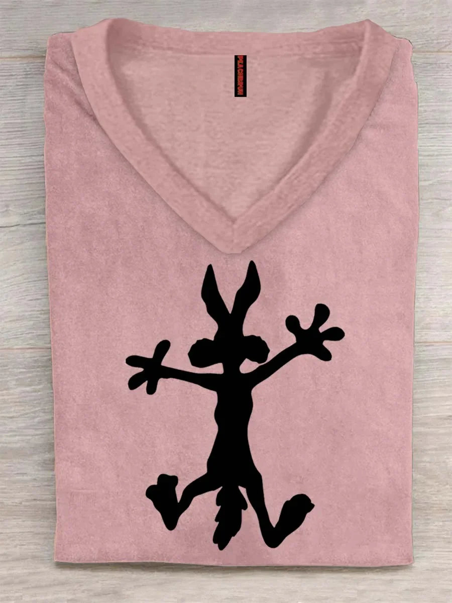 Erdmann - Glücklicher Hase T-Shirt