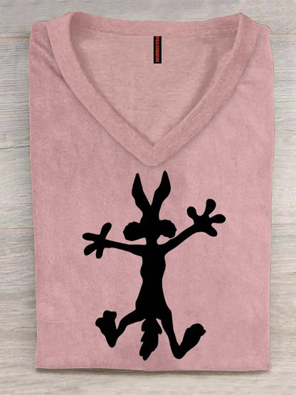 Erdmann - Glücklicher Hase T-Shirt