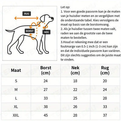 Pawsitive™ | Dog Pyjamas in Soft Thermal Fleece