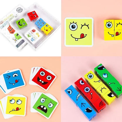 CubePuzzle - 3D Puzzle with Face-Changing Magic Cube