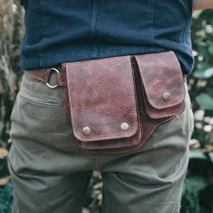 Borsa da cintura in pelle