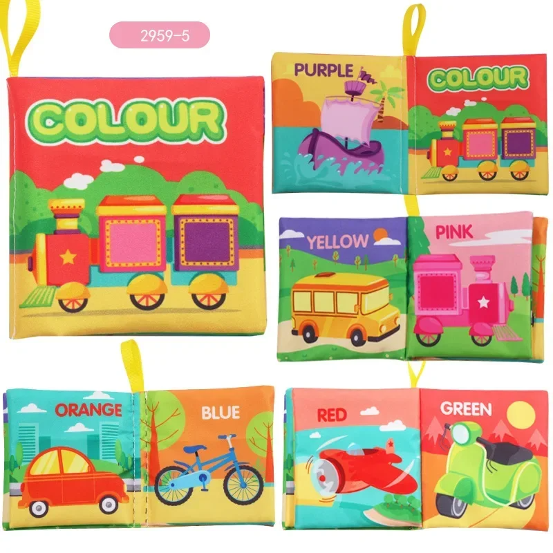 Rattle Book™ - Sound & Motion - Fabric Booklet