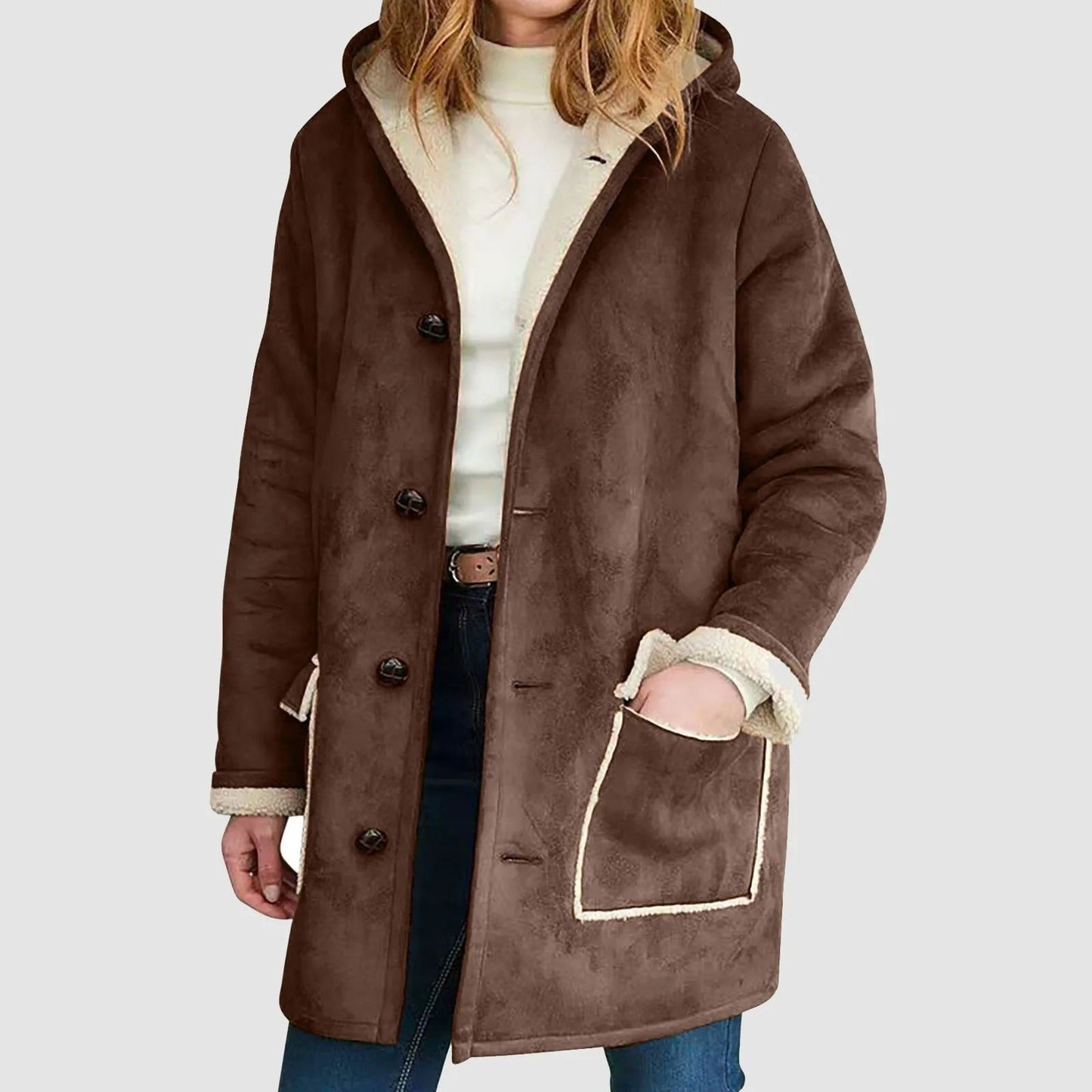 Yulia – Winter Warmer Fleece Coat