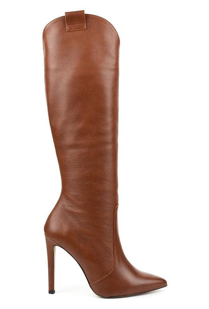 Elysse - Stiefel mit hohen Absätzen und seitlichem Reißverschluss