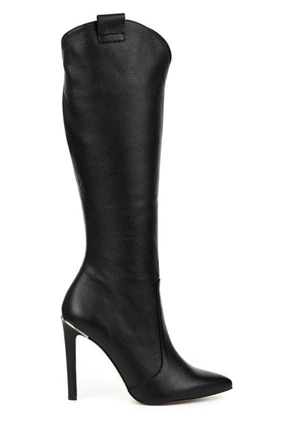 Elysse - Stiefel mit hohen Absätzen und seitlichem Reißverschluss