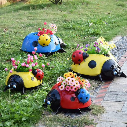 Handgemaakte Lieveheersbeestje Bloempot