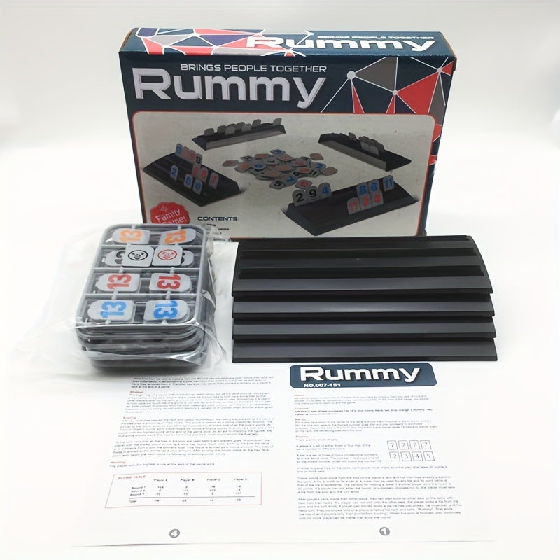 RummyFun - Interactief Rummikub Bordspel voor Logica en Strategie