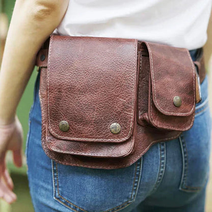 Borsa da cintura in pelle