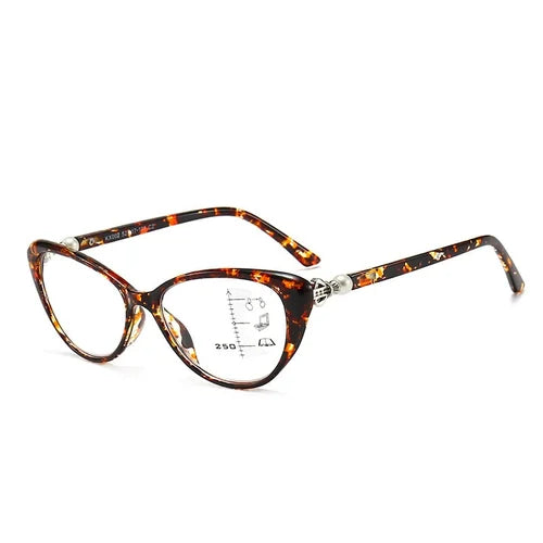 Cat Eye Zoom HD Anti-Blaulicht Lesebrille