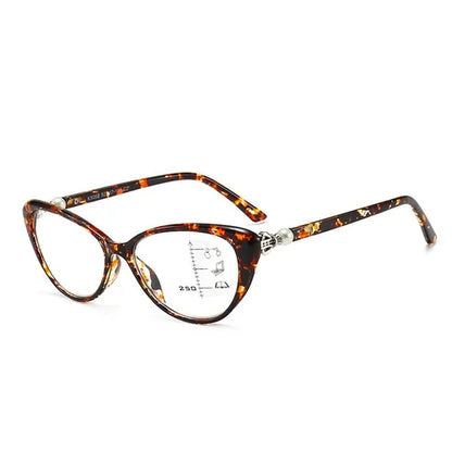 Cat Eye Zoom HD Anti-Blaulicht Lesebrille