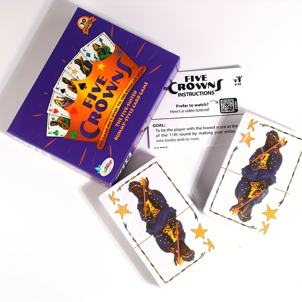 Kings Go Wild - 5 -Suited Rummy Card Game til ferie