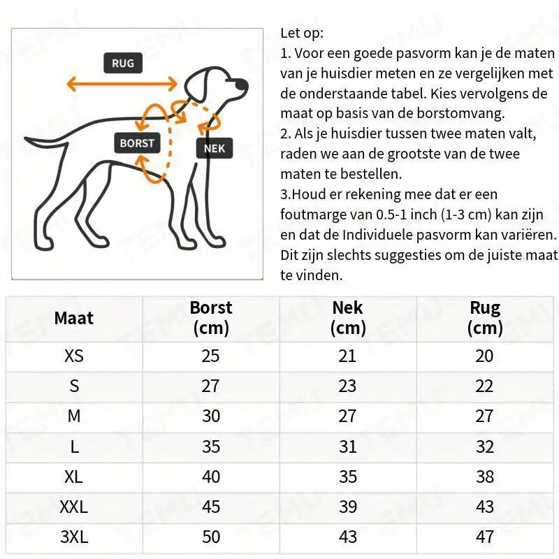 FrostGuard | Houdt je hond warm, droog en veilig