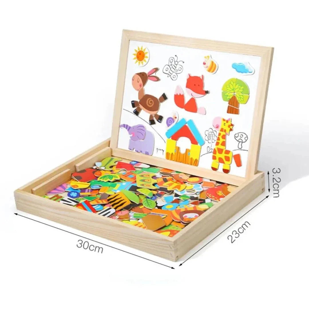 Educreate - Magnetic Double -Side -Side -Set -Board -Set