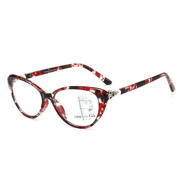 Cat Eye Zoom HD Anti-Blaulicht Lesebrille