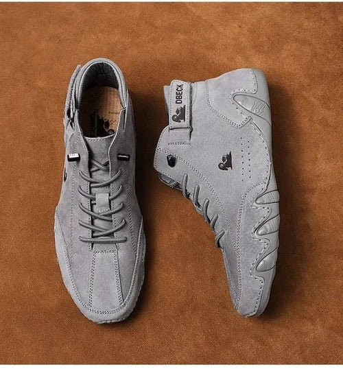 2023 Italian Handmade Suede Boots with Velcro