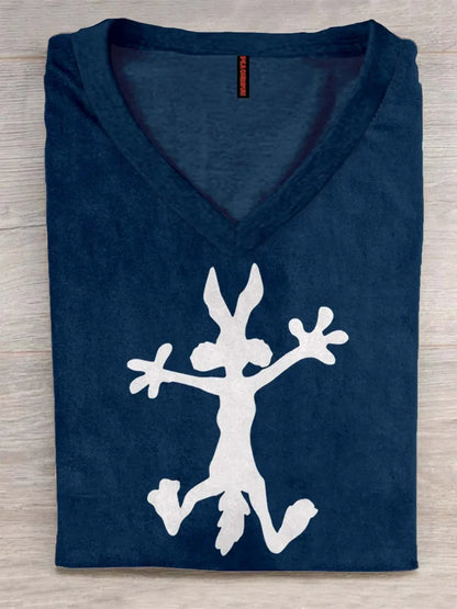 Erdmann - Glücklicher Hase T-Shirt