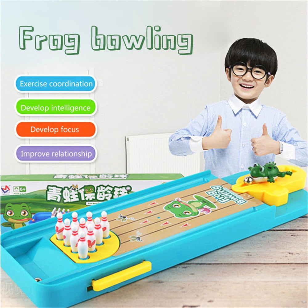 Minibowlingb ™ Frosch Bowling für Kinder