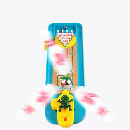 Minibowlingb ™ Frosch Bowling für Kinder