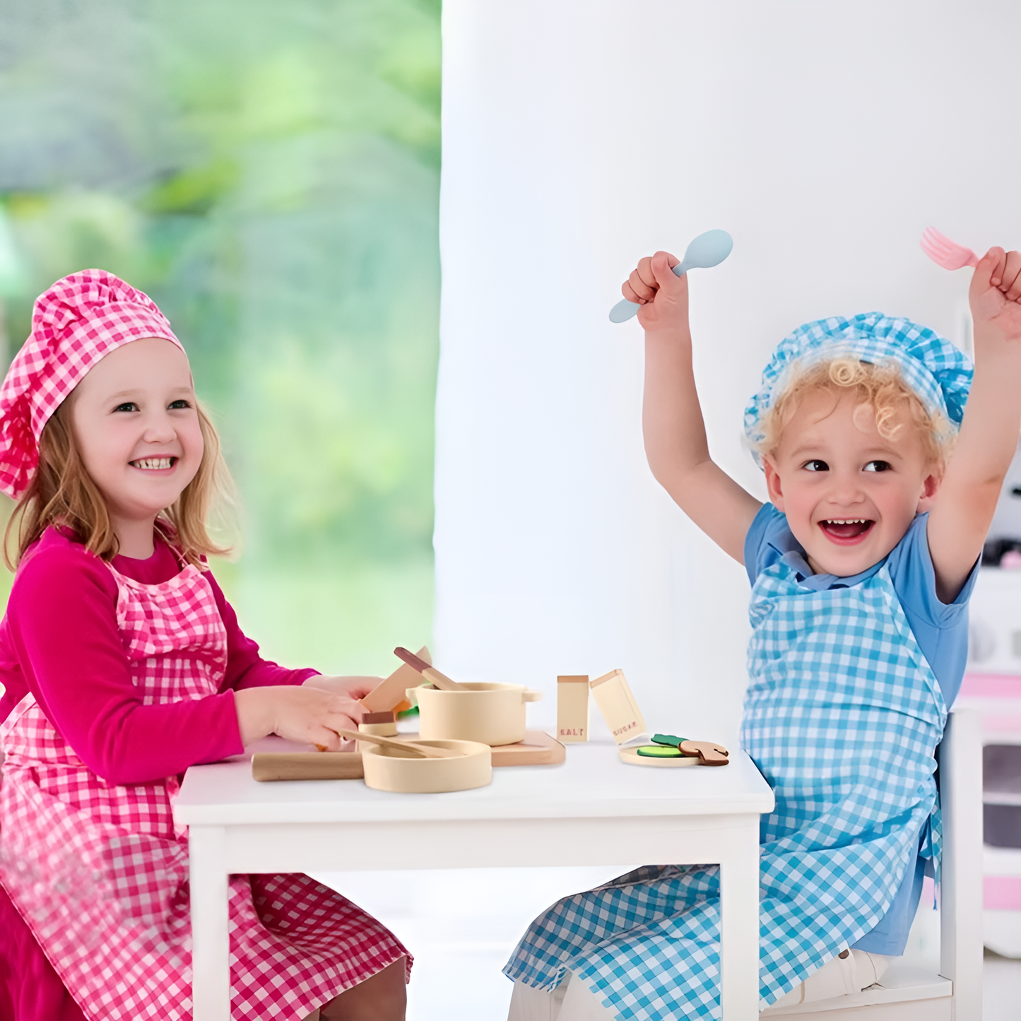Montessori Holzspielzeug Küche