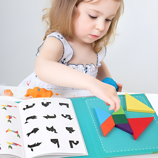 3D Tangram Puzzel - Educatief Spelenderwijs