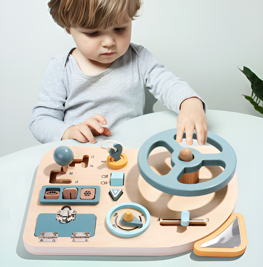 Montessori Bil Busy Board