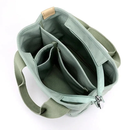 Sac à main grande capacité avec plusieurs compartiments