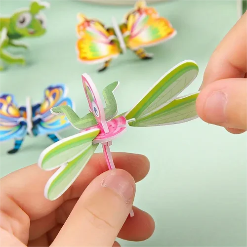 Educatieve 3D Cartoon Puzzel