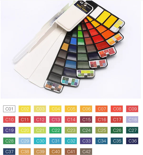 Handige Aquarel Reis Set